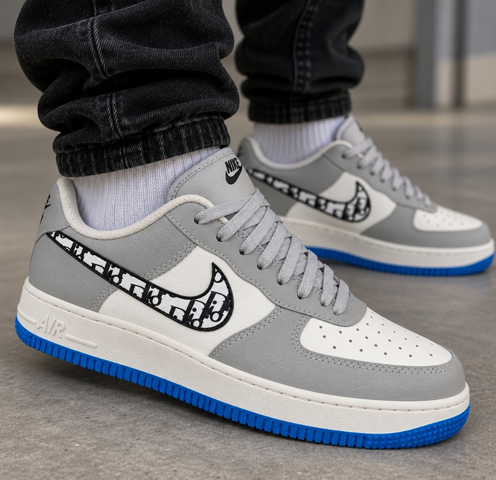 Tênis Nike Air Force 1 '07 Low x Dior